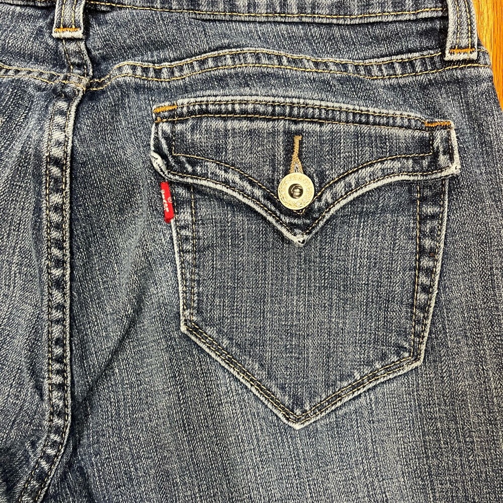 Levi's‎ Dark Blue Straight Leg Jeans - Picture 9 of 9